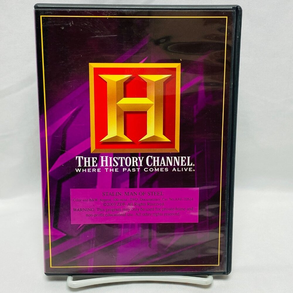 The History Channel Stalin Man Of Steel 2003 DVD Documentary